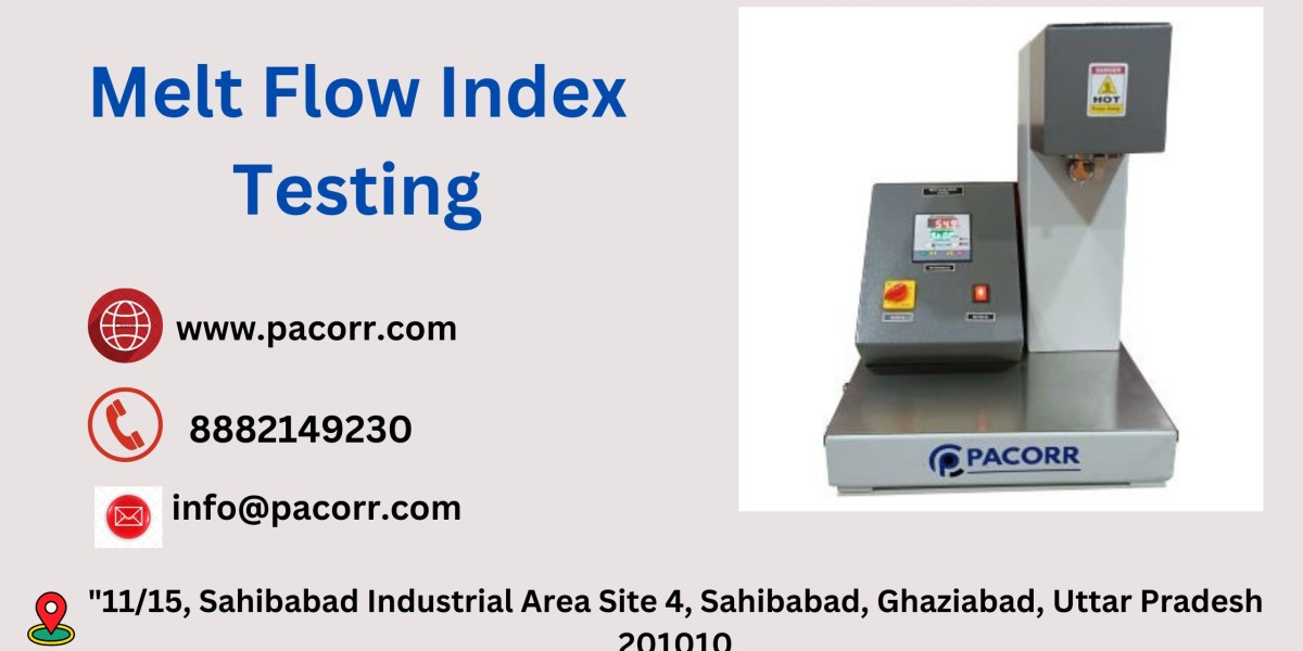 Melt Flow Index Testing: How It Supports Innovation and Excellence in Polymer Production